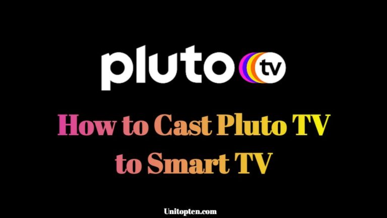 Cast Pluto TV to Smart TV