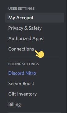 How to disconnect Spotify on Discord PC