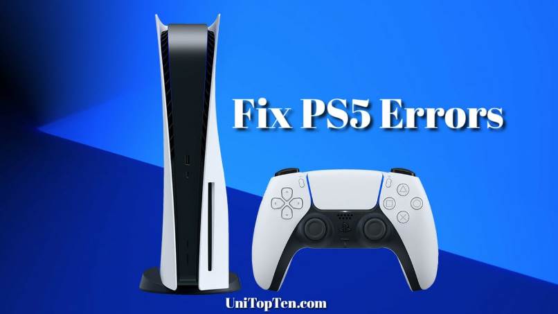 How to fix PS5 Error