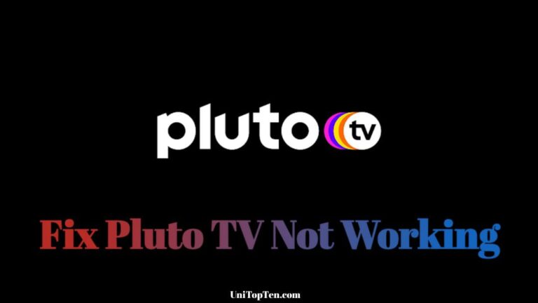 Fix Pluto TV Not Working on Roku, Firestick, Chromecast