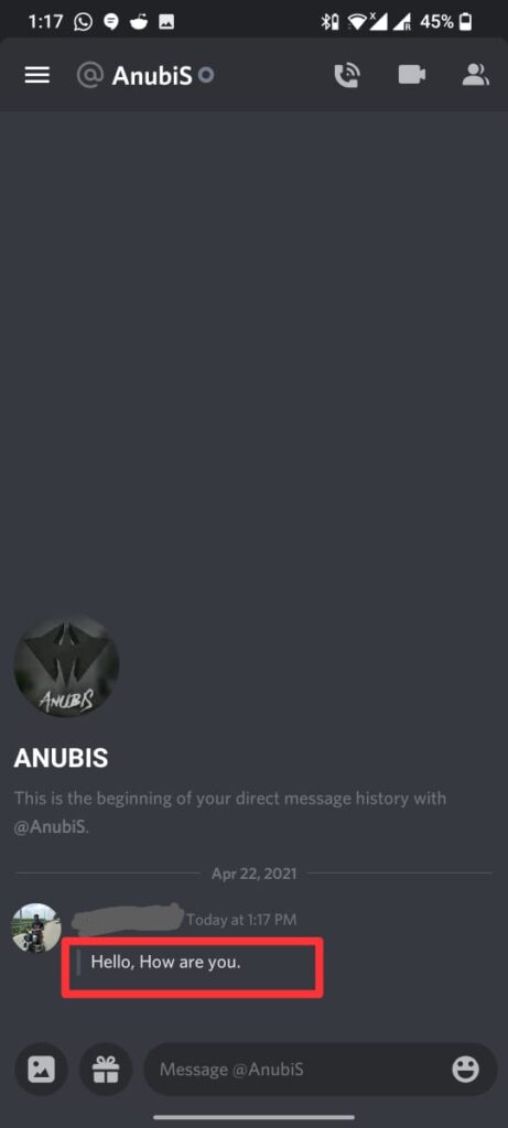 How to Quote someone on Discord