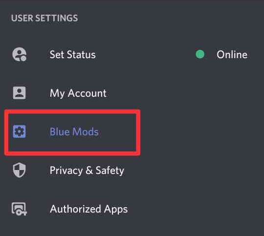 Blue Mods Discord