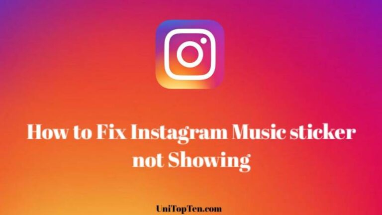 Fix Instagram Music sticker not Showing