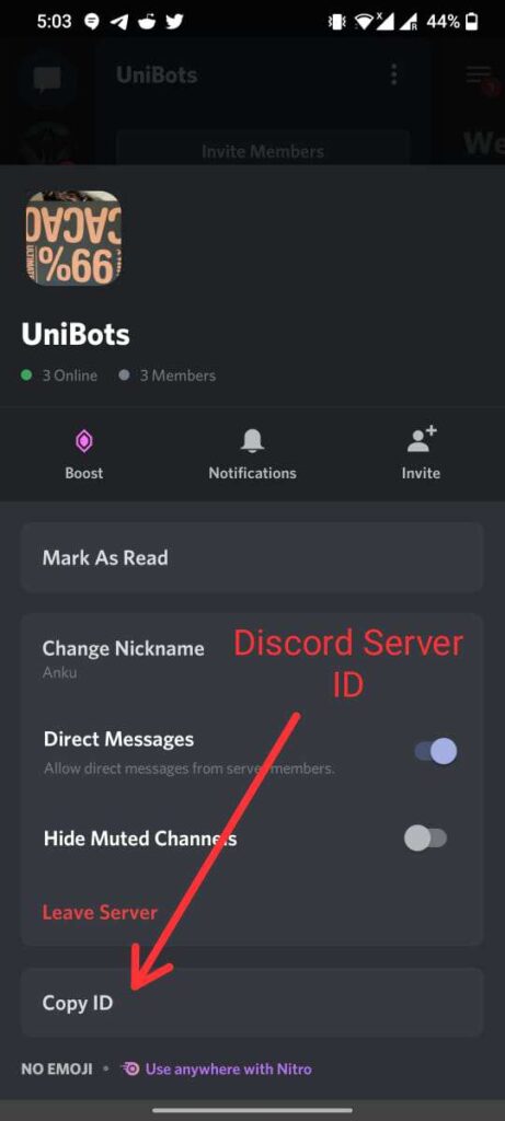 how to find my discord id