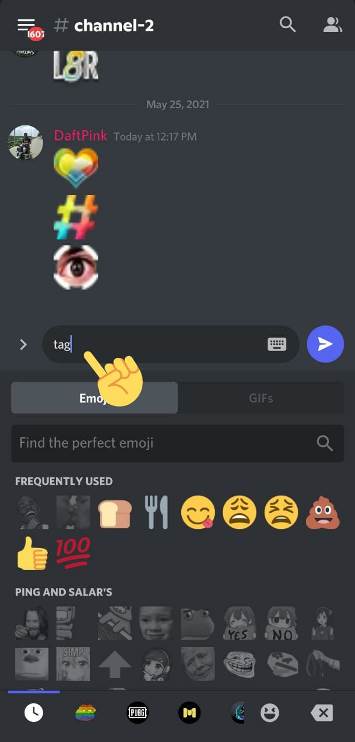 How to find Emoji ID in Discord Mobile