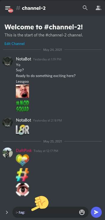 How to find Emoji ID in Discord Mobile