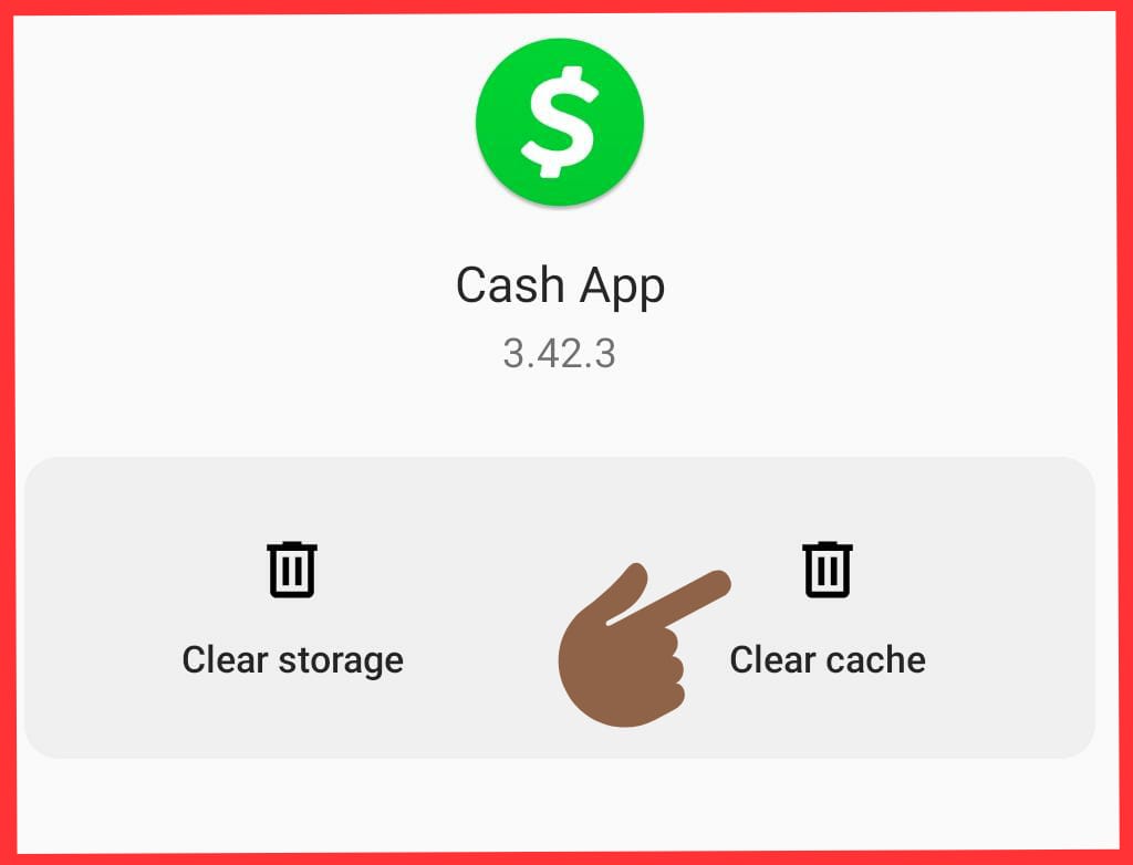 Clear Cash App Cache