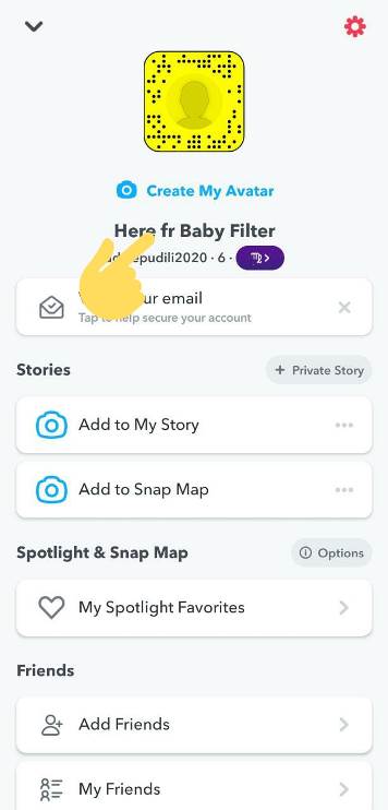 How to change Snapchat name