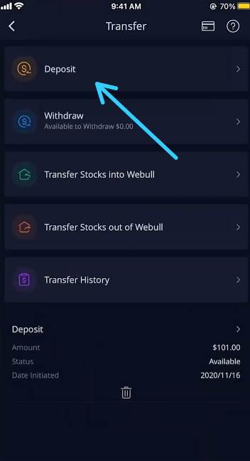 How to buy stocks on Webull