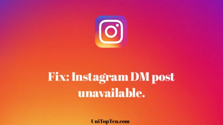 Fix Instagram DM post Unavailable