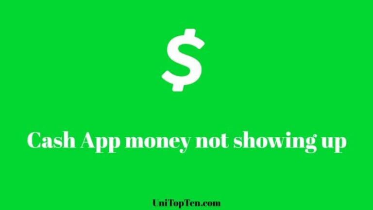 Cash App money not showing up