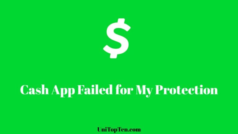 Cash App Failed for My Protection