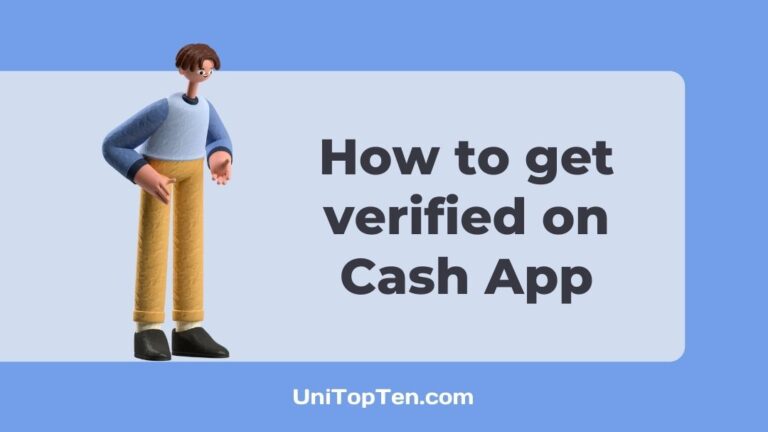 How to get verified on Cash App