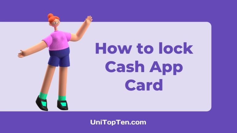 How to lock Cash App Card or Deactivate