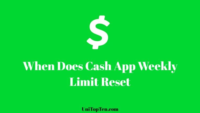 When Does Cash App Weekly Limit Reset (2021)