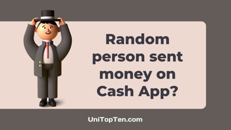 Random person sent me money on Cash App