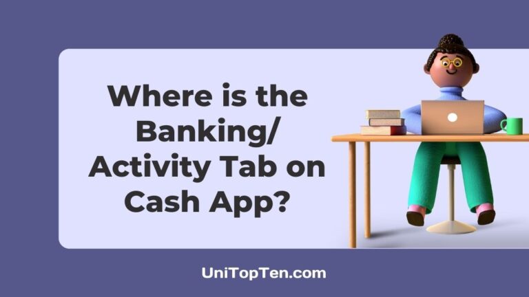 Where is the BankingActivity Tab on Cash App