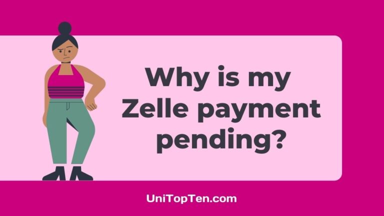 Why is my Zelle payment pending