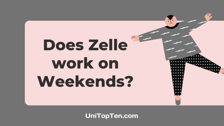 Does Zelle work on Weekends