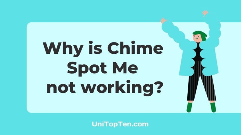 Why is Chime Spot Me not working