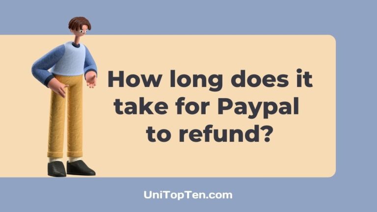 How long does it take for Paypal to refund