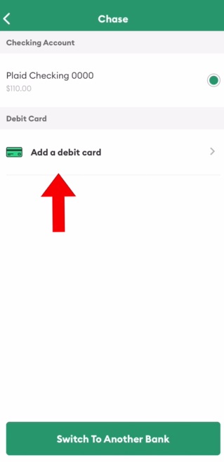 How to add debit card in Brigit 