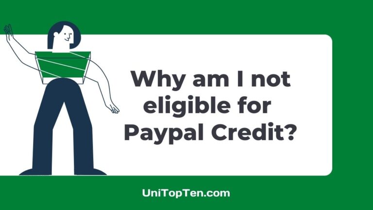 Why am I not eligible for Paypal Credit