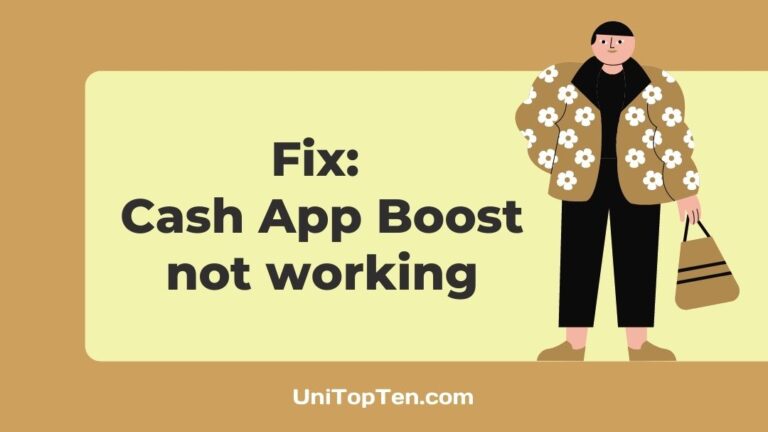 Cash App Boost not working