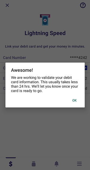 How to add debit card in Earnin