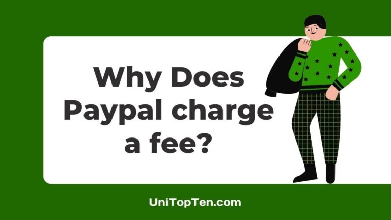 Why Does Paypal charge a fee