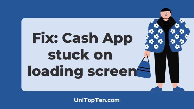 Cash App stuck on loading screen