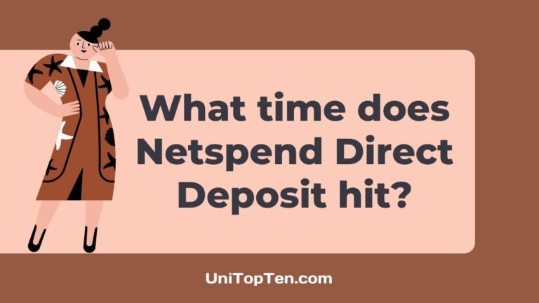 What time does Netspend Direct Deposit hit