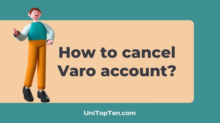 How to cancel Varo account