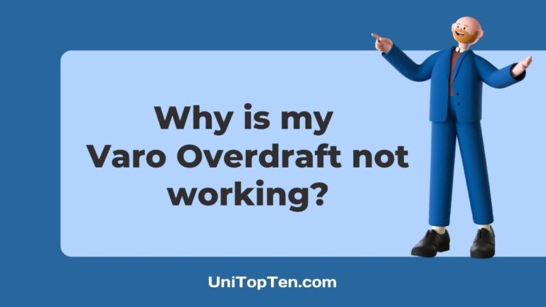 Varo Overdraft not working
