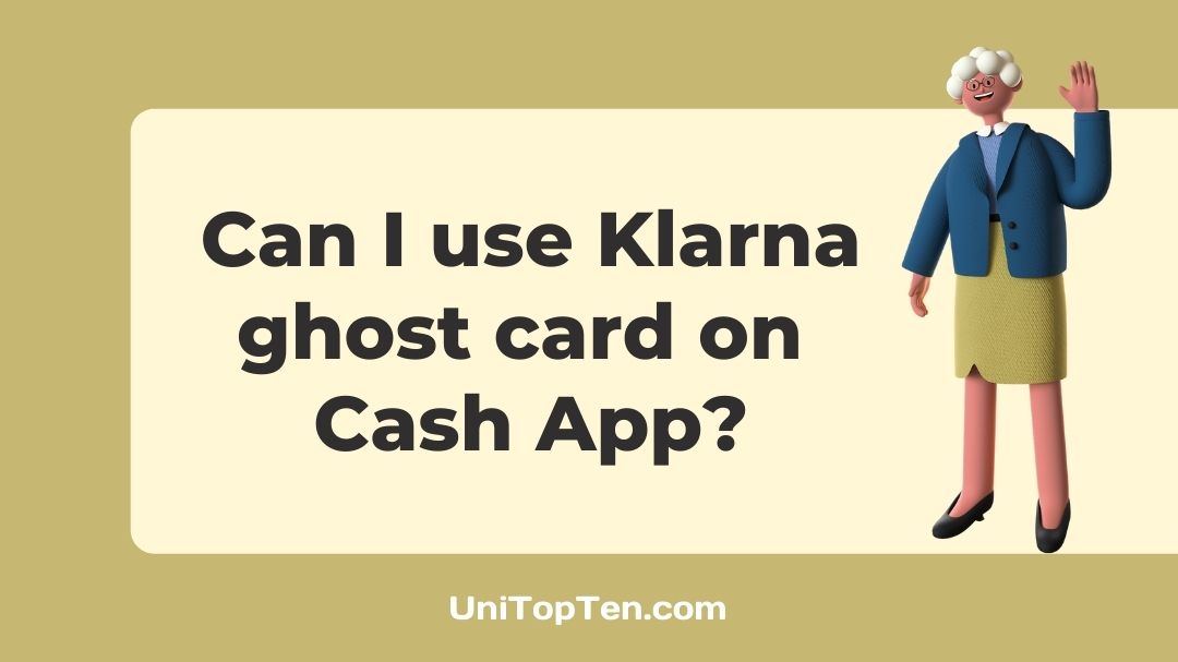 Can I use Klarna ghost card on Cash App