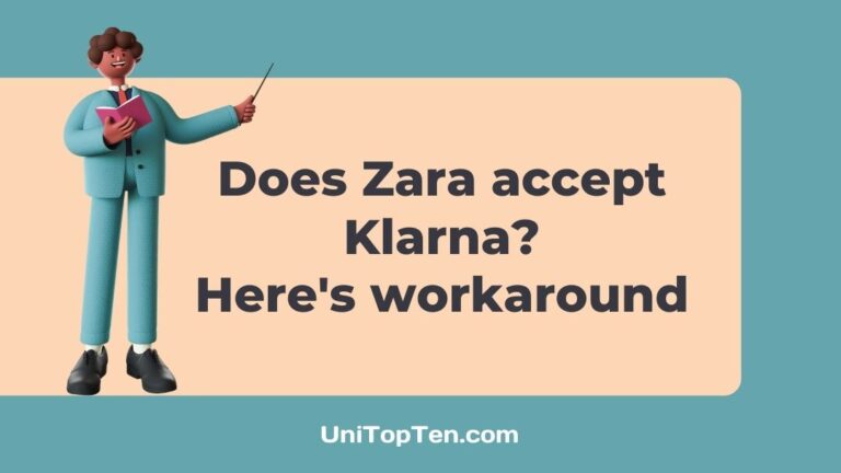 Does Zara accept Klarna