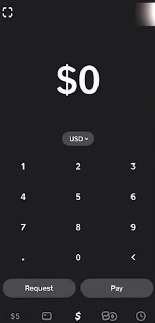 Cash App Dark mode (Black)