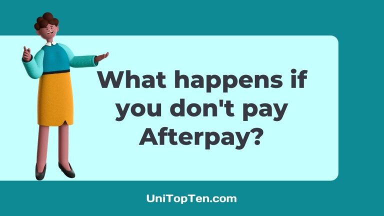 What happens if you don't pay Afterpay