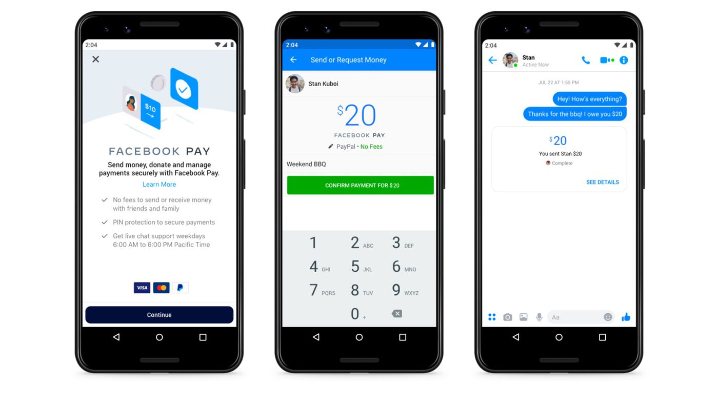 How to send money from Facebook Pay using Cash App