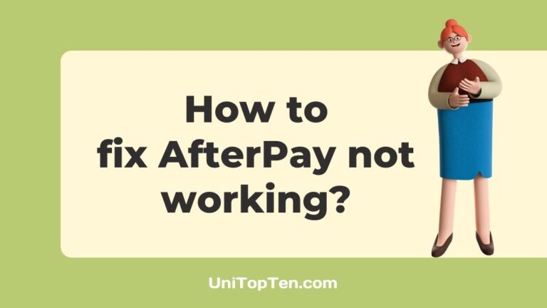 fix AfterPay not working