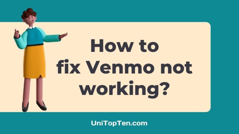 fix Venmo not working