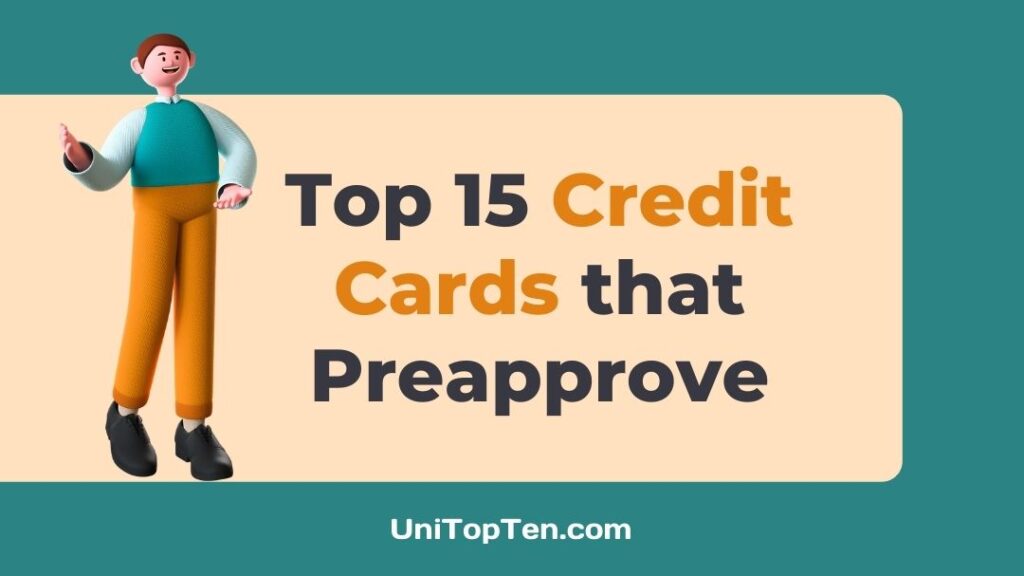 Credit Cards that Preapprove