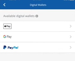 Chase digital wallet not working