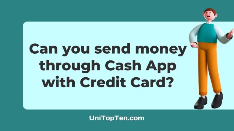 Can you send money through Cash App with a Credit Card