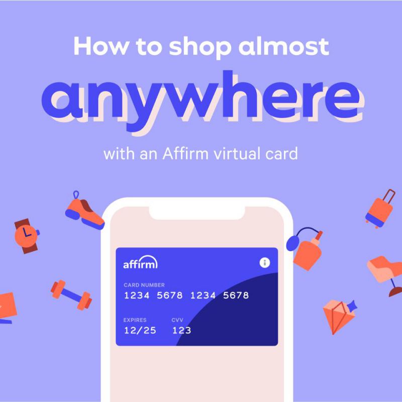 Affirm virtual card 