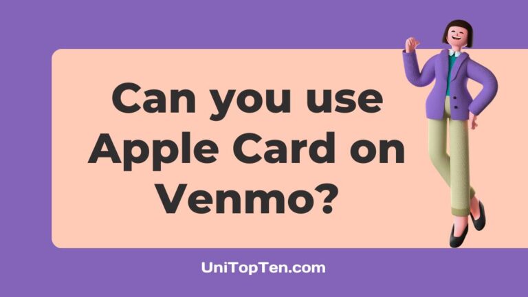 Can you use Apple Card on Venmo
