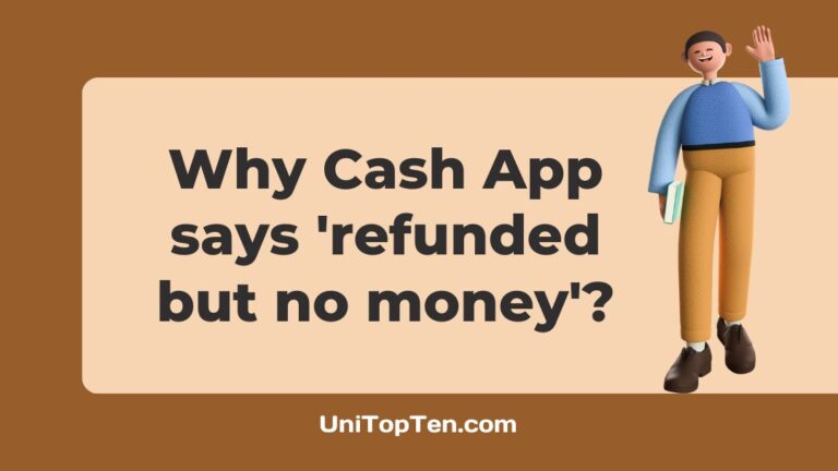 Cash App says refunded but no money