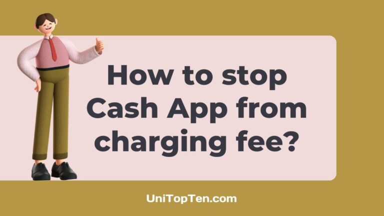 How to stop Cash App from taking a fee