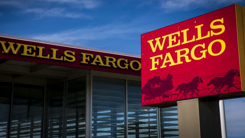 Wells Fargo signboard