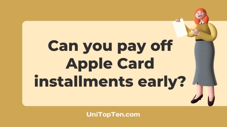 pay off Apple Card installments early